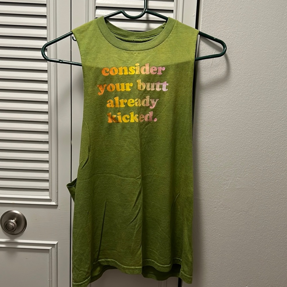 Nike cutoff t shirt
